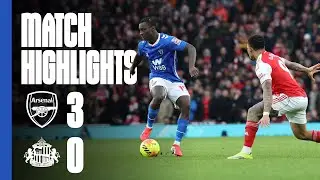 Defeat at the Emirates Stadium | Arsenal 3 - 0 Sunderland AFC | Premier League Highlights