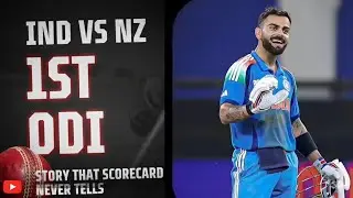 KING KOHLI IS BACK! 👑 IND vs NZ 1st ODI Full Match Review & Analysis beneath the scorecard