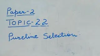 P2. Topic-22. Pureline Selection.