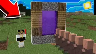 😱QISHLOQDA QANDAY PORTAL PAYDO BOʻLDI? | MINECRAFT UZBEK TILIDA