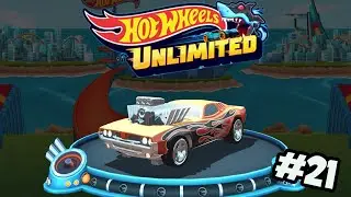 Hot Wheels Unlimited - New Vehicle Toys Unlocked Black Flames RODGER DODGER