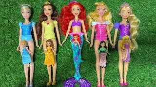 Mattel Disney Princess Dress Up Playset Toys | Satisfying with Unboxing Cute Frozen Elsa Doll | ASMR