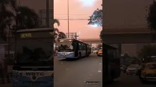 Foton PM built 100% Made in India Electric Bus in Kolkata 😍 | AC47: Shapoorji to Kudghat #foton #pmi