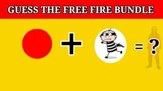 Guess the free fire bundle name  by emoji || challenge every free fire every player must watch ||