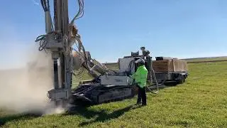 Equipo SEGOQUI-07F , trabajando en parque fotovoltaico