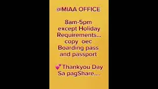 HOW TO CLAIM TERMINAL FEE OR CASH REFUND IN AIRPORT/ MIAA