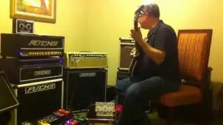 2012 NY Amp Show Andy Fuchs playing a Dumble Ultra Phonix