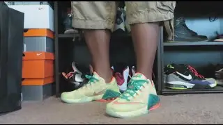 LEBRON 12 LOW PRM 'LEBRONOLD PALMER' REVIEW AND ON FEET!!!