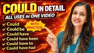 Could पर करे PhD &ndash; All Uses of Could in Details with Exp | Modal Verbs | English with Khushi
