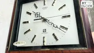 Seiko Crystron QK-214 32cm Japan Vintage Silent Wall Clock セイコー ヴィンテージ Đồng hồ cổ điển Nhật bản