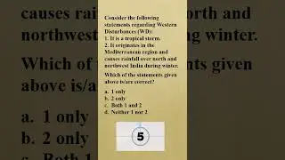 Practice Question 38| Prelims | UPSC CSE 2024 | #mcqs #shorts #upsc #testseries #upscpreparation