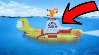 LEGO Yellow Submarine: Full Build and Review