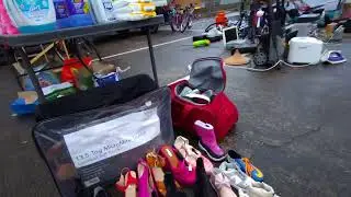 Corn Exchange Car Boot Sale Slateford Edinburgh Scotland UK 