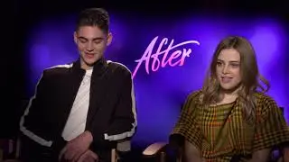 Hero Fiennes Tiffin & Josephine Langford Interview: After