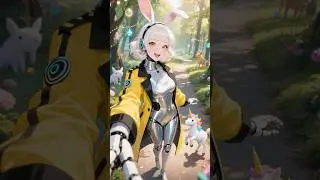 Unleash the Cuteness: Velvet AI&rsquo;s Epic Adventure! 🐾✨#shorts #ai #discover