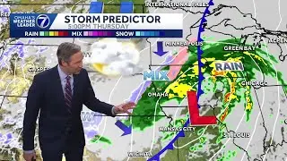 Rain and snow Thursday around Omaha
