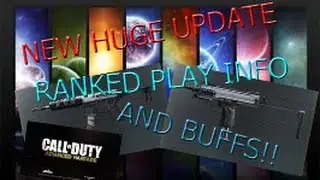 NEW Update Coming Soon In Cod Advanced Warfare!!Ranked Play Info + More