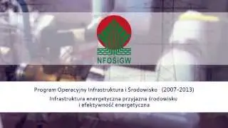 Program Operacyjny Infrastruktura i Środowisko