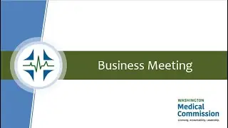 WMC Business Meeting May 9, 2025