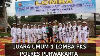 KEREN! JUARA UMUM LOMBA PKS POLRES PURWAKARTA TAHUN 2023 (PKS BURSA)