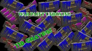 MEGA Warpaint unboxing! | 110 cases | TF2