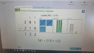 Vähennyslasku allekkain