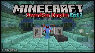 Fixing the guardian farm + automatic storage | SwanStar SMP Ep12 | MINECRAFT 1.16 Java