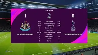 NEWCASTLE UNITED VS TOTTENHAM HOTSPUR | PREMIER LEAGUE 2024 / 2025 | GAMEPLAY PES 2021 PS 4