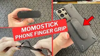 Momostick phone finger grip