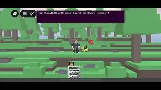 Our first boss fight in blox tales!