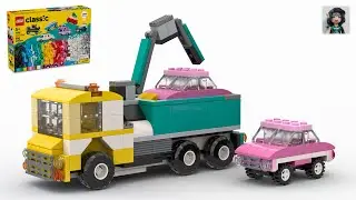 TOW TRUCK Lego classic 11036 ideas How to build