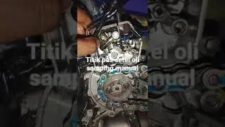setelan oli samping, manual ninja r, rr