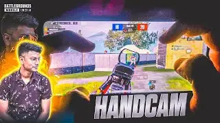 4 Finger Gyroscope + 60 FPS ?! 😱 HANDCAM I Qoo Neo 6 ❤️ Bgmi