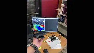 Stereo vision with ZED camera for depth sensing.