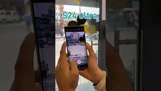 Galaxy S24 ultra Video test Lens switching test
