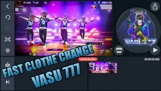 HOW TO EDIT LIKE VASU 777 ।।FAST CLOTHE CHANGE LIKE VASU 777।।TUTORIAL VIDEO।।@vasu777