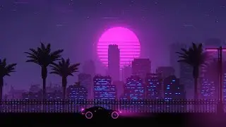 Retrowave trip | Short animation
