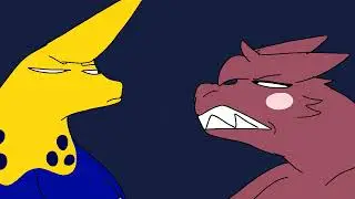 Pal vs gabby - Full animation  (warning blood alert ) pal pavilion