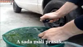 Komsija pravi auto na vodu...