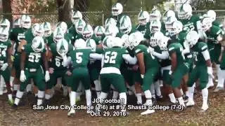 No. 17 Shasta College blasts San Jose City 57-14