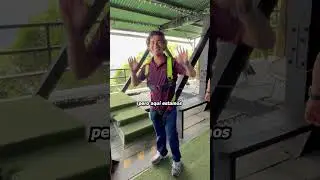 Hago Tirolesa en Bicileta