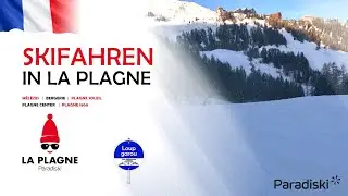 La Plagne (Paradiski) - Piste Loup garou (blau) - Plagne Centre