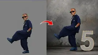 Этот трюк мгновенно изменит и преобразит фон детской фотостудии в Photoshop!