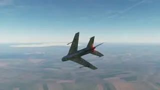 MiG-19P vs AI A-4E dogfight - fighting a more agile opponent in the 19