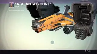 Destiny:Atalanta's hunt legendary ship