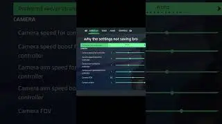 Rematch settings glitch? #kevzw #rematch