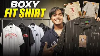 Best Boxy Fit Shirts for Men | Affordable Aesthetic Shirts Haul | Under 600 | PistarDreams