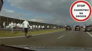 Ustawka kibiców Legii i Widzewa na autostradzie A2 #137 Wasze Filmy