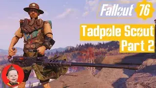 Fallout 76: Tadpole Scout: Entomology Badge - We Take Pictures of Insects (PS4 gameplay Episode 89)