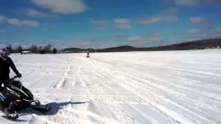 Weber snowmobile wheelie